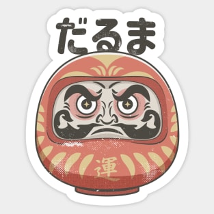 Daruma doll Sticker